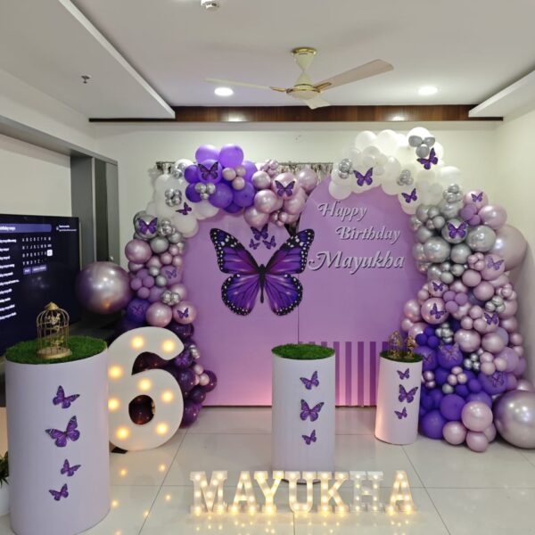 Butterfly Wonderland Birthday Decor