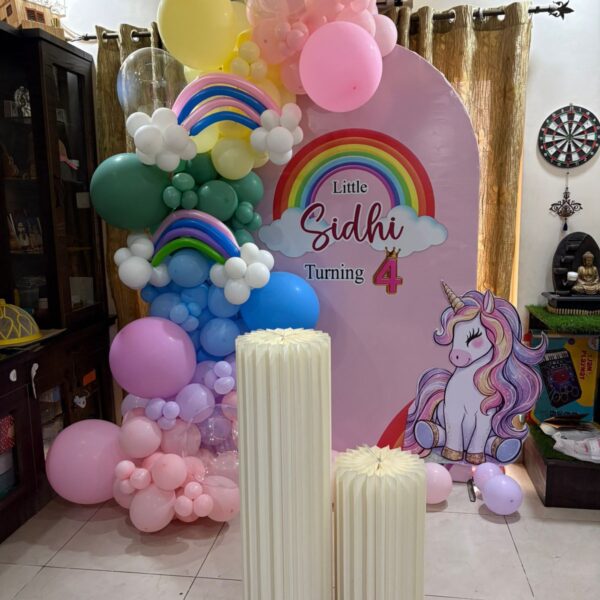 Unicorn Elegance Birthday Decor