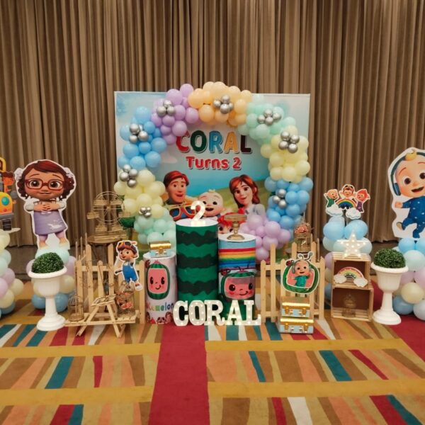 CocoMelon Theme Birthday Decor
