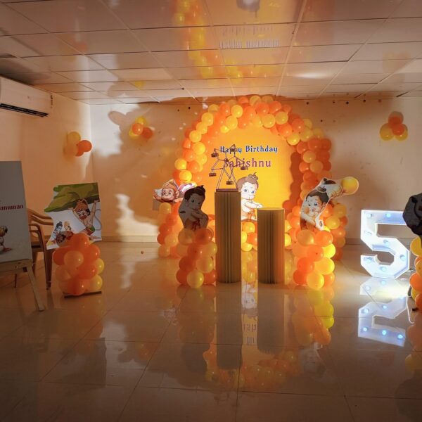 Bal Hanuman Theme Decor