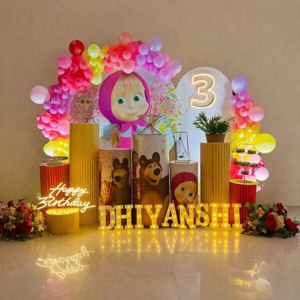 Masha Theme Decor