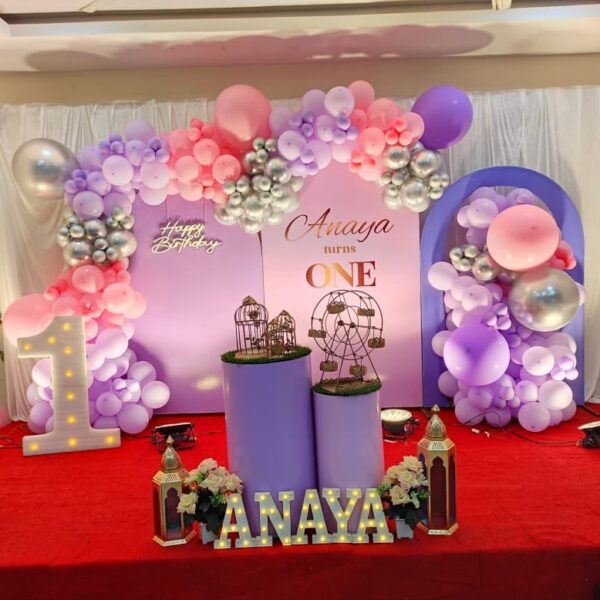 Pastel Paradise Theme Decor