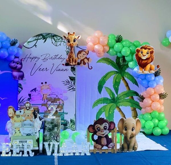 Enchanted Safari Birthday  Decor