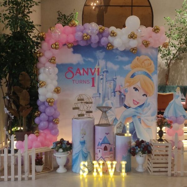 Princess Cindrella Theme Decor