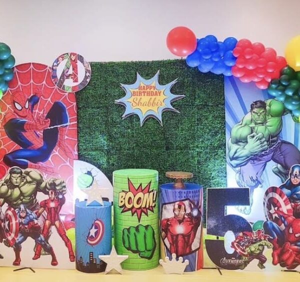 Powerful Avengers Theme Decor