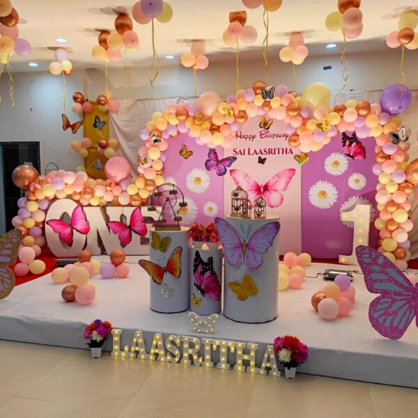 Beautiful Butterfly Theme Decoration