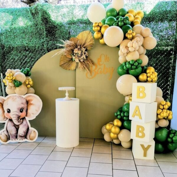 Rustic Theme Baby Shower Decor