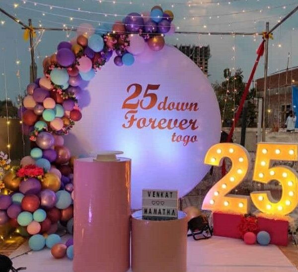 Enchanted Romantic Anniversary Decor
