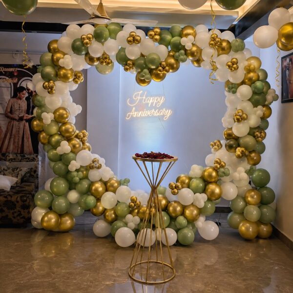 Opulent Love  Anniversary Decor